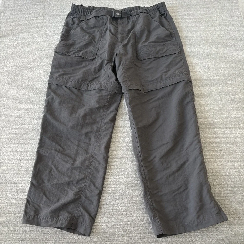 The North Face Paramount Peak Active AU2C Mens XL Short Gray Convertible Pants